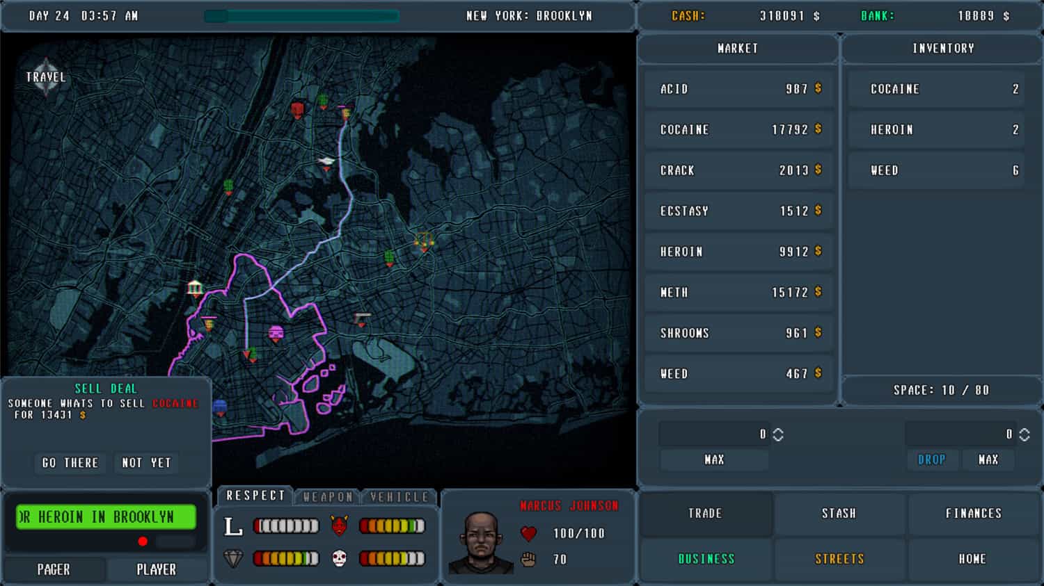 PUSHER - Drug Tycoon-4 PUSHER - Drug Tycoon-4
