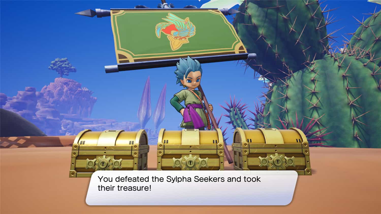 勇者斗恶龙　寻宝探险团　蓝色眼眸与天空罗盘/DRAGON QUEST TREASURES-3