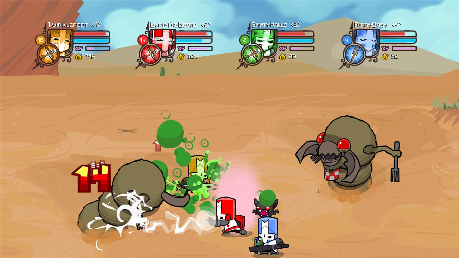 城堡毁灭者/城堡破坏者/Castle Crashers-4 城堡毁灭者/城堡破坏者/Castle Crashers-4